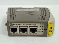 WESTERMO SDW-550 SDW-500 SERIES 5-PORT INDUSTRIAL ETHERNET SWITCH 3644-0001
