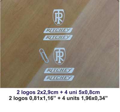 Sticker Vinilo Pegatina Decal Vinyl Aufkleber Adesivi Ritchey Bici
