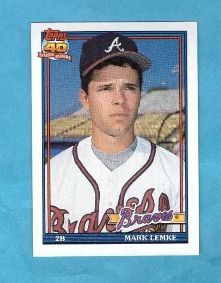 Mark Lemke trading card