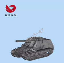 3D Printed Model 1/144 German wild bee self-propelled gun tank unpainted Model