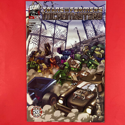 Transformers: Micromasters #2 Dreamwave Productions 2004 VF/NM