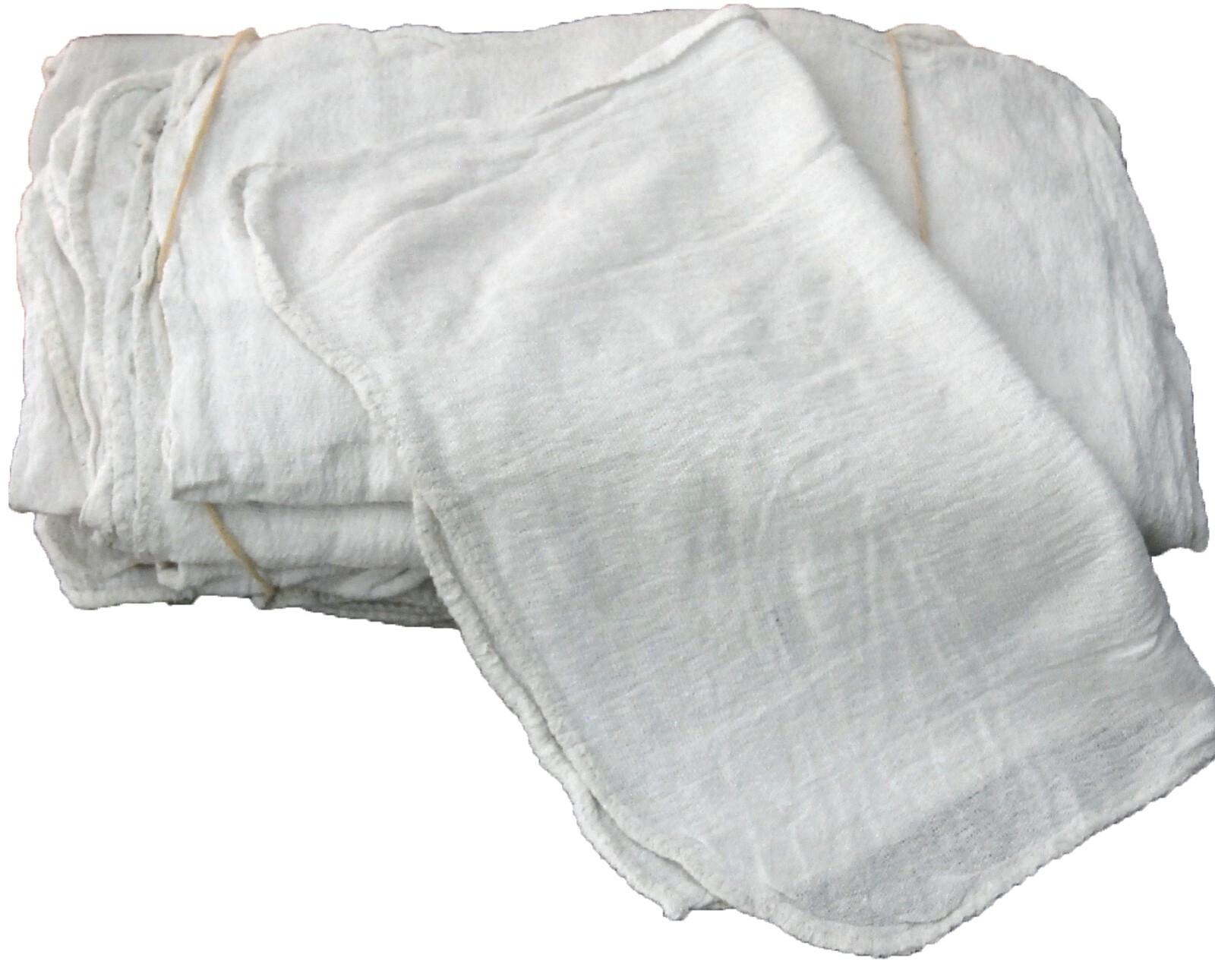 500 New White Shop Towels 14X14 A-I-A Angel-In-Armor Mechanics Rags Oil ...