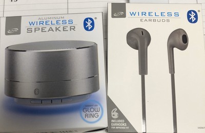 ilive aluminum wireless speaker