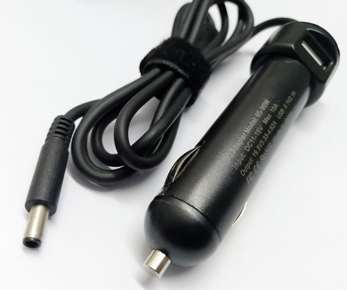 65W AUTO DC Car Charger Adapter For Dell Latitude 3379 Laptop Power Supply 4.5mm - 第 1/4 張圖片