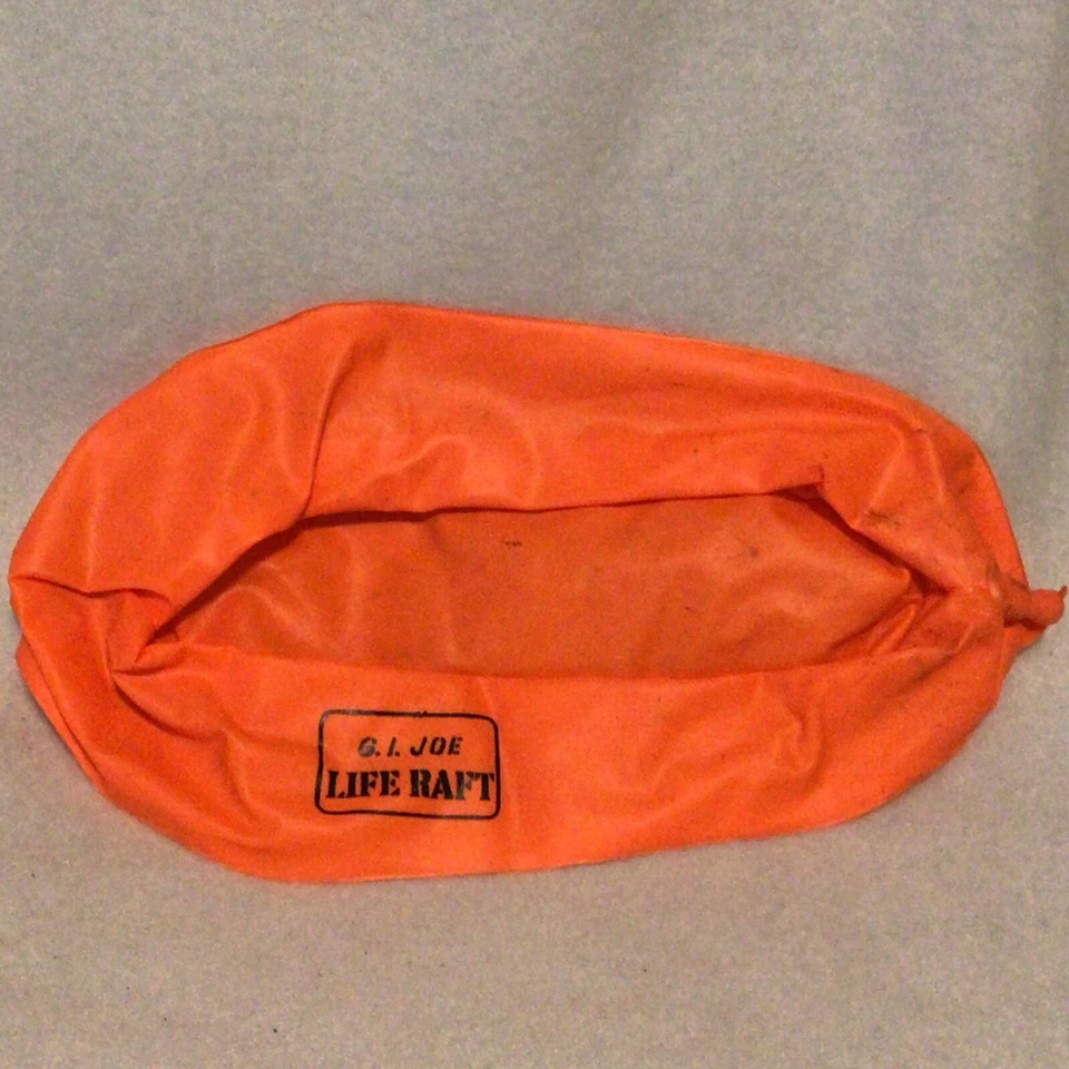 (Lote de 3) Hasbro GI Joe Naranja y Negro G.I. Años 60 De Colección Balsas salvavidas Joe Foto 2 de 4