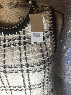 【関税&送料込】Tory Burch Black Tweed Mini Dress Aria Tweed Dress by Tory Burch | Rent the Runway