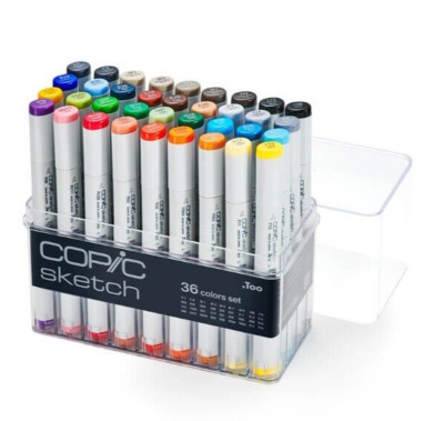 Copic Sketch Markers 36 colors set