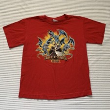 Vintage 1996 Seto Yu Gi Oh Shirt Youth L Red Anime Cartoon Yu-Gi-Oh