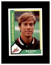 1990 CMC Scranton Red Barons bob scanlan Scranton/Wilkes-Barre Red Barons #7