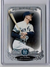 2013 Topps - The Elite Lou Gehrig #TE-20