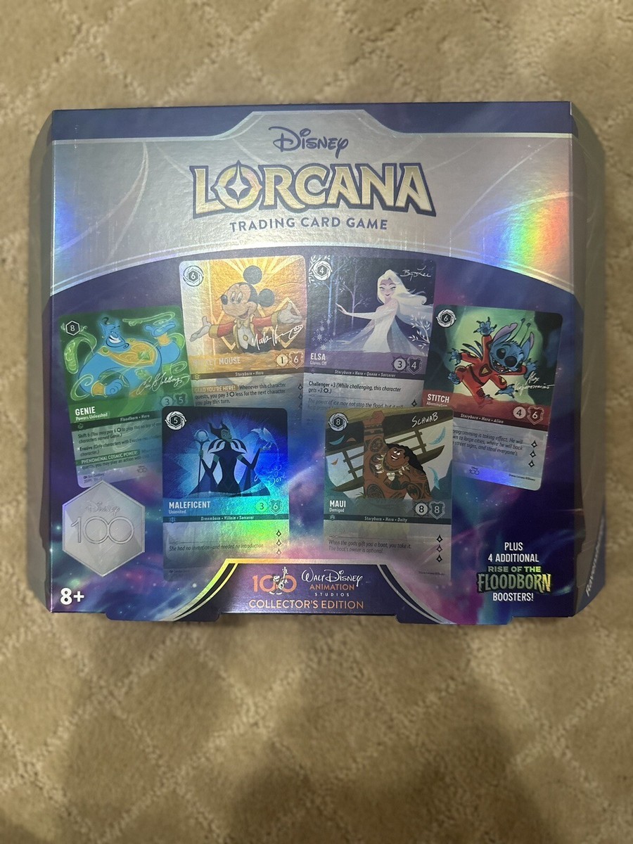 Disney 100 Lorcana Rise of the Floodborn Collector's Edition