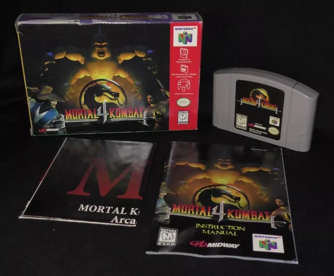 Nintendo 64 — more fatalities from Mortal Kombat 4 (Eurocom