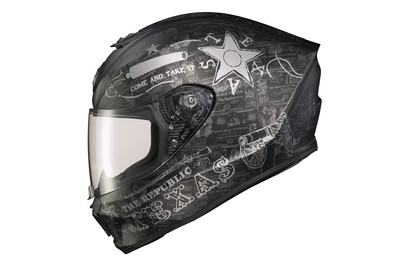 Scorpion EXO-R420 Full-Face Helmet Lone Star 3XL Black/Silver