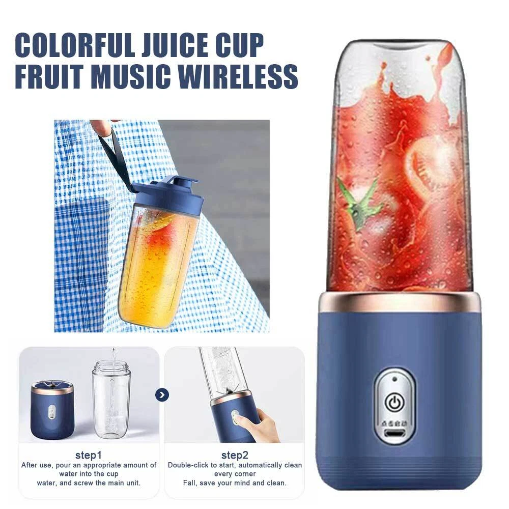 Portable Juicer Blender 400ml Electric Fruit Juicer Juicing Cup Smoothie Blender | eBay