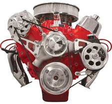 BILLET SPECIALTIES BBC SERPENTINE PULLEY & MOUNTING CONVERSION KIT,TOP,FM2212PC