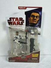 Clone Trooper Echo CW17 STAR WARS The Clone Wars TCW NEW SEALED Hasbro 2009