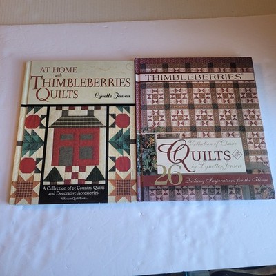 At Home Thimbleberries Quilts And Collection Of Classic Quilts Lynette Jensen HC