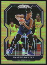 2021 Panini Prizm WNBA Prizms Gold #78 Damiris Dantas /10