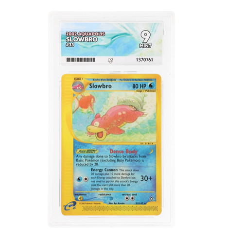 Slowbro graded ACE 9 for sale on eBay