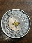 TD Mint 1oz Silver .25 Gram .999 Gold Roulette Wheel