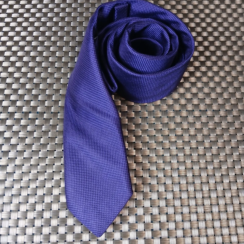 Corbata de seda morada Norditrom Shop para hombre 2,5x58 (0518) Foto 2 de 4