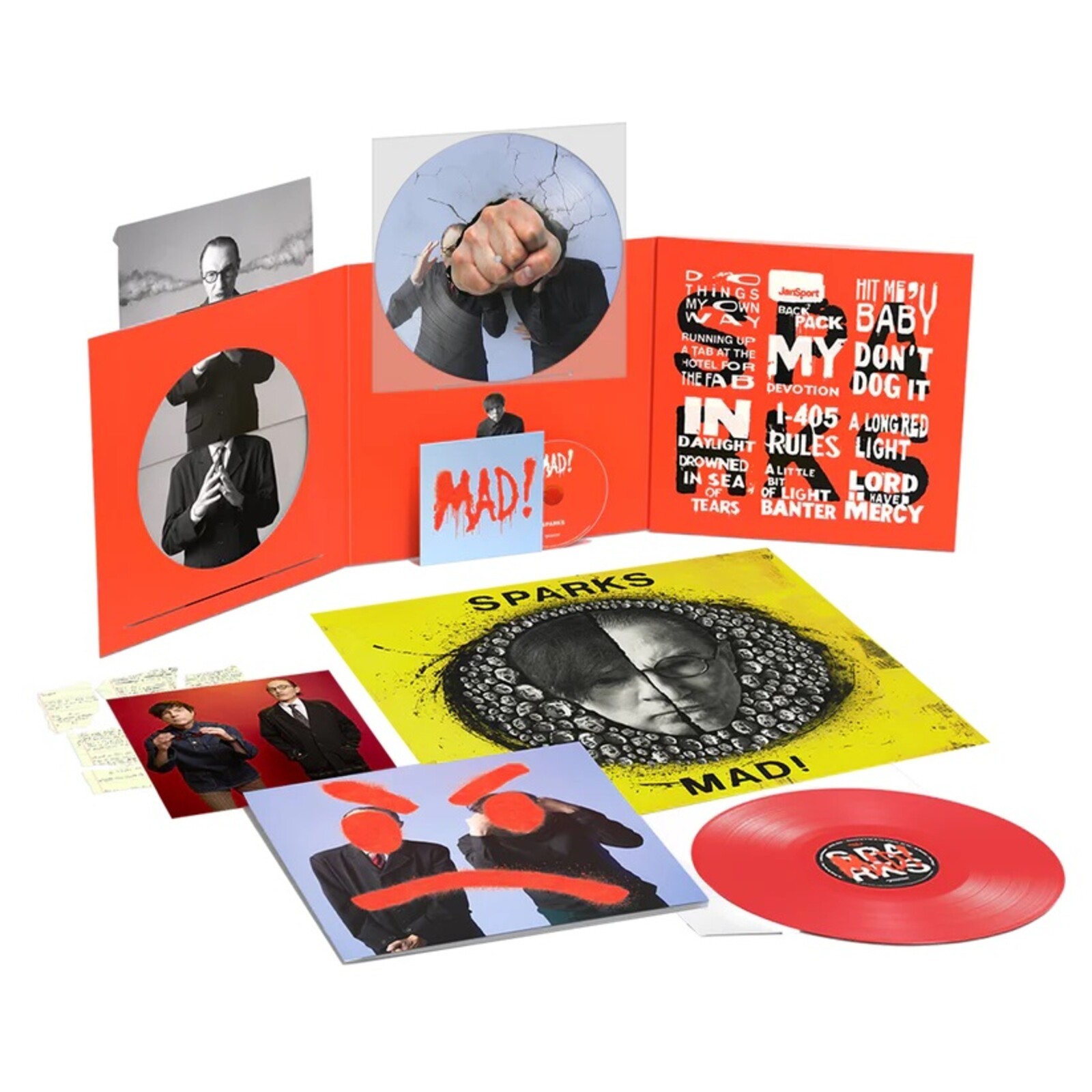 Sparks Mad! LP Vin - NEW