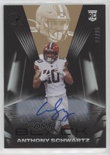 2021 Panini Black Rookies Copper Auto 7/25 Anthony Schwartz #132 Auto 08fz
