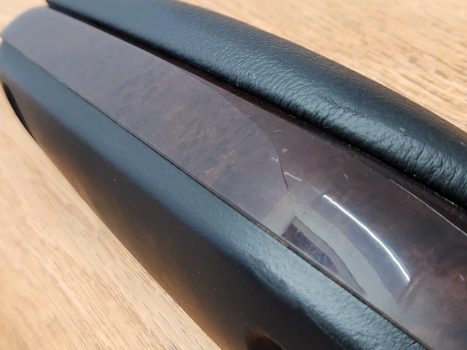 ✅01-06 原始设备制造商宝马 E46 330Ci Dash 门中心控制台木质棕色内部装饰套装 * — 第 3/4 张图片