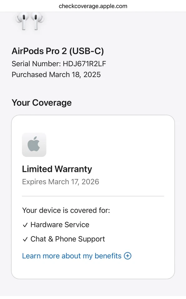 Apple AirPods Pro 2nd Generation with MagSafe Case USB-C White Sealed - Image 4 of 4