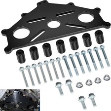 Billet Aluminum Engine Safe Stand Adapter Plate Engine Stand Plate For Chevy