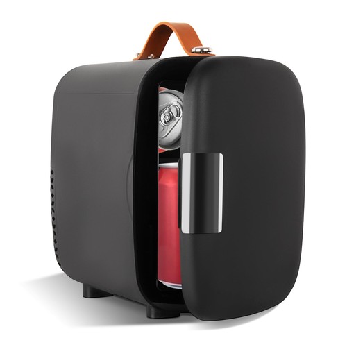 Cosmetic Fridge, Portable Mini Fridge for Skincare Food Drinks, 4L/6 Can Elec...