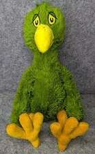 Dr. Suess Oh Say Can You See Plush Stuffed Animal Green Bird Kohl's 2010, 17”