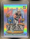 2024 Panini Donruss Optic Brock Bowers Downtown! RC Rookie SSP #17 Raiders