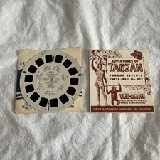 View-Master Reel 975, Adventures of Tarzan, Tarzan Rescues Cheta, Single Reel