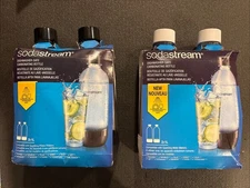 SodaStream 1L Carbonating Bottle Twinpack -  4x1L (1.06QT) New 2 Packs Of 2