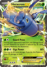 Heracross EX 4/111 Holo EX Rare Furious Fists Pokemon Near Mint on eBay