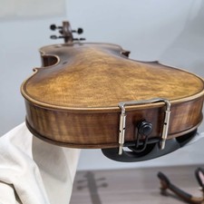 SurpassMusic 4/4 Violin Outfit Maple Back Solid Spruce Top with Case Bow