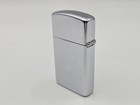 VINTAGE 1988 ZIPPO SLIM LIGHTER HIGH POLISH CHROME UNTESTED AS IS 1988 — photo 4