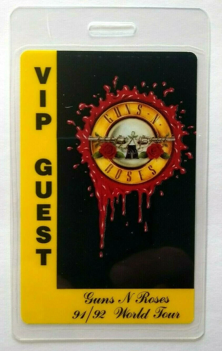 Guns N Roses Backstage Pass for sale | eBay