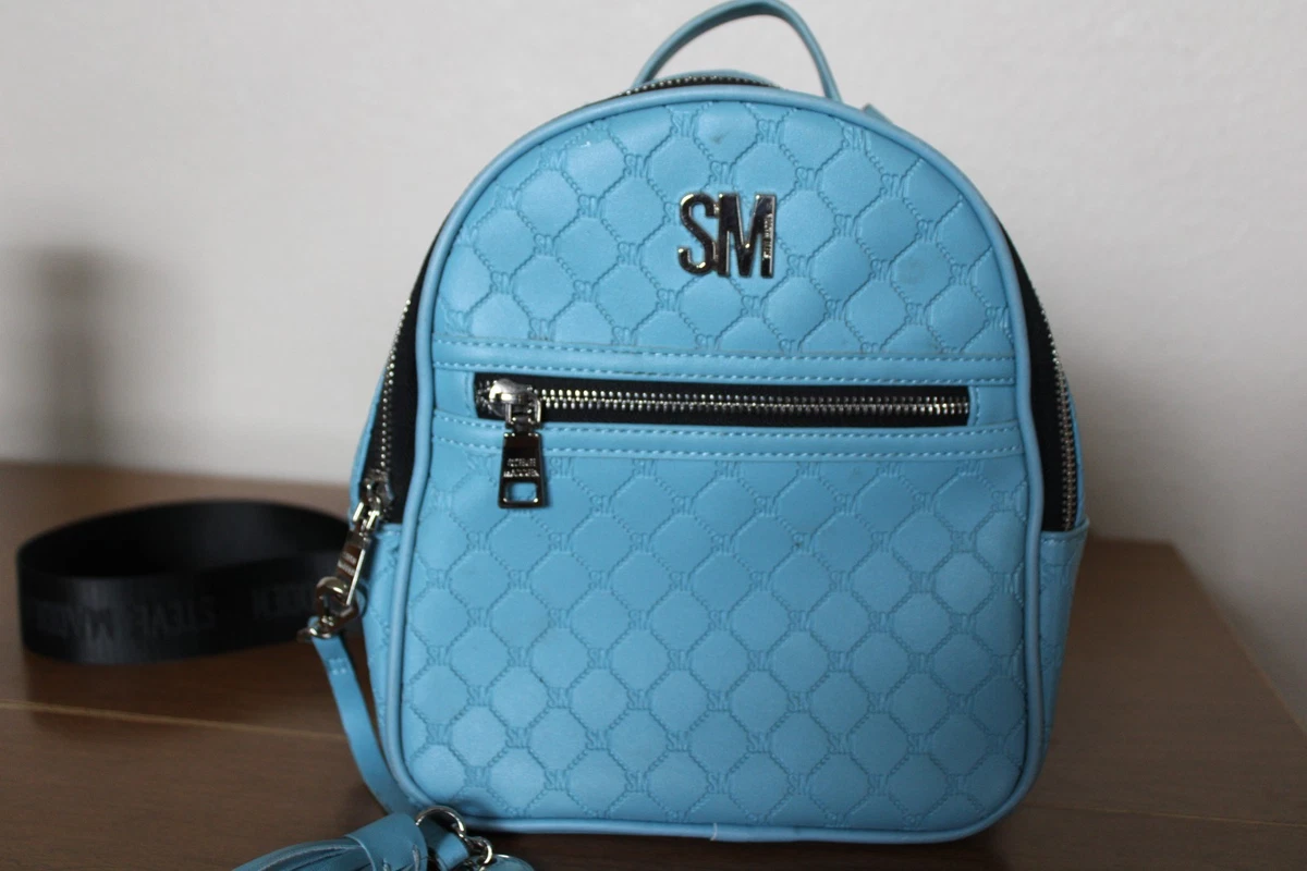 Steve Madden Blue Quilted Mini Backpack Steve Madden Backpack Quilted Bags & Handbags for Women for  main image 2