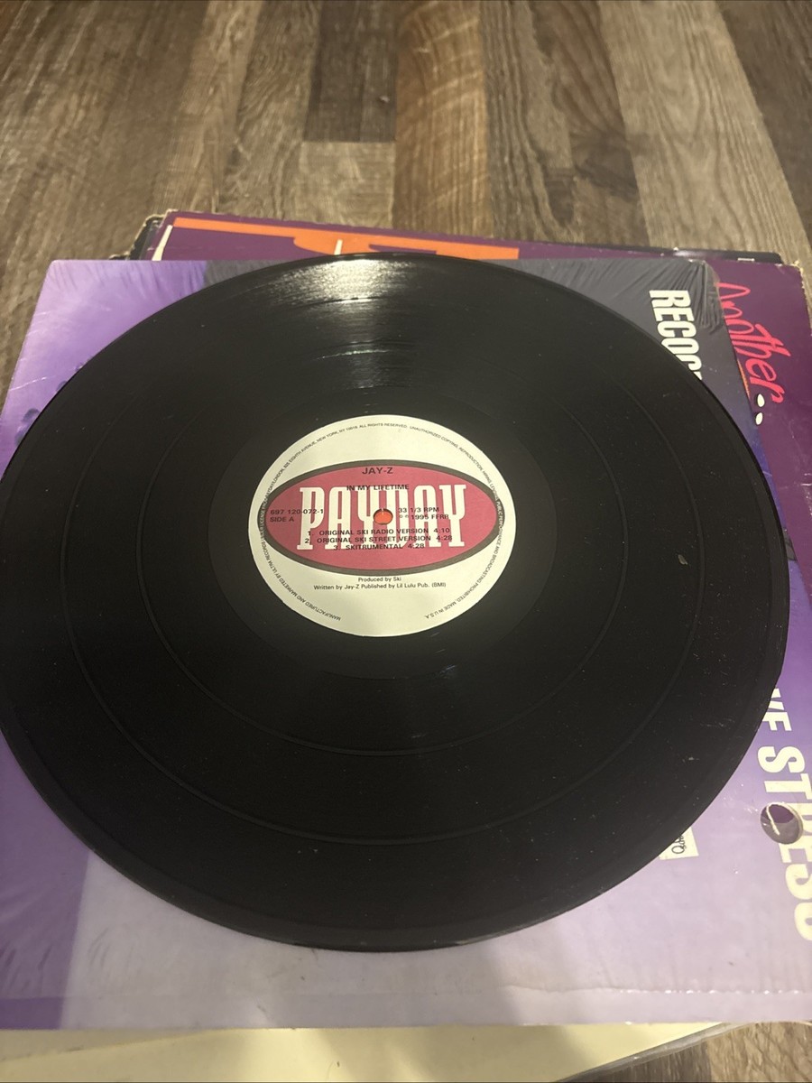 洋楽 Jay-Z / In My Lifetime 12inch single JAY Z - IN MY LIFETIME (12