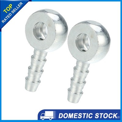6mm ID,6mm AD Banjo-Anschluss Kraftstoffleitungsadapter,2 Stück