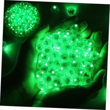 50pcs Balloon Lights Mini LED Lights Round Long Standby Time Ball Small Green