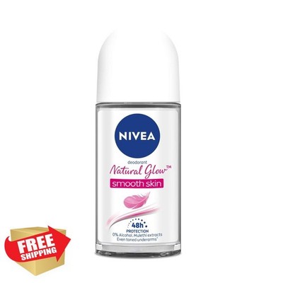 Nivea Natural Glow Roll On 50ml 1.69 Fl Oz