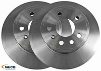 2X Bremsscheibe Vaico V40-40016 2 Bremsscheiben Hinterachse Hinten