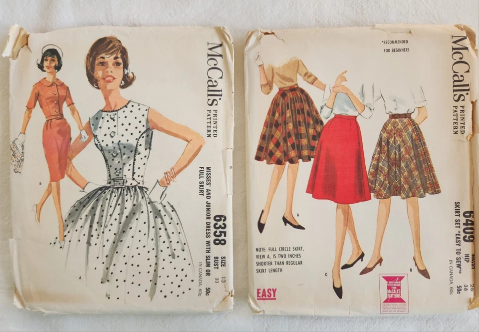 Lot of 64 1960s 1970s Vintage Womens Sewing Dress Patterns McCalls Simplicity + - Image 3 of 4