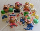 Mr. Mrs. Potato Head Fireman Doctor Knight Playskool Lot Heads Accessories  — photo 1