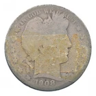 1908-S Barber Half Dollar Estate Coin Collection *529
