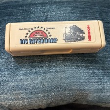 Vintage HOHNER Big River Harp 20 Reed Harmonica Diatonic Harp Key of C 590/20