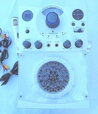 The Singing Machine White. SML385w Karaoke System w/LED Disco Lights - OPEN BOX